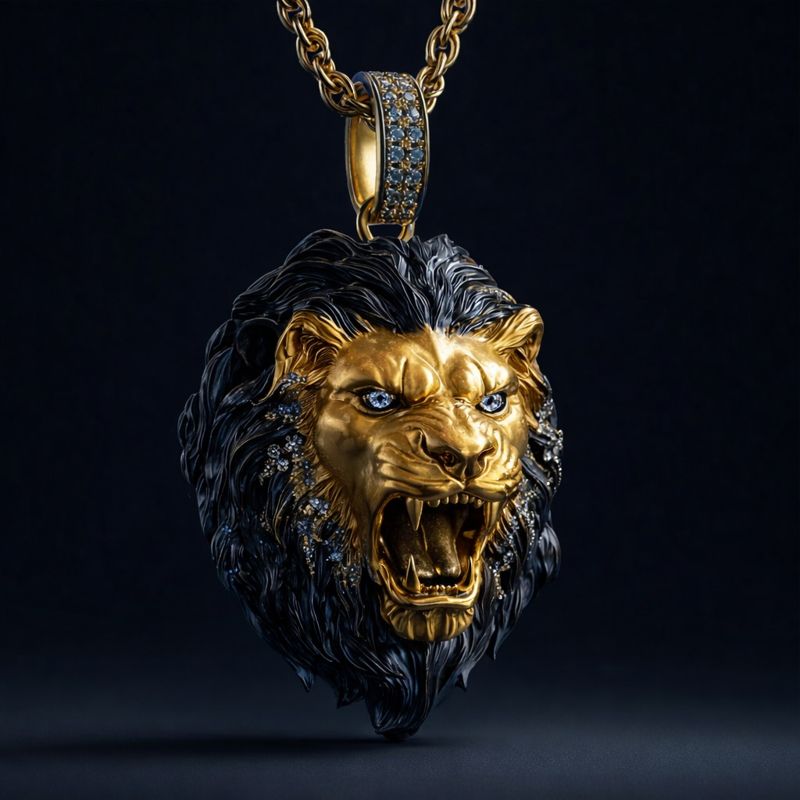 Золотые подвески Diamond GART