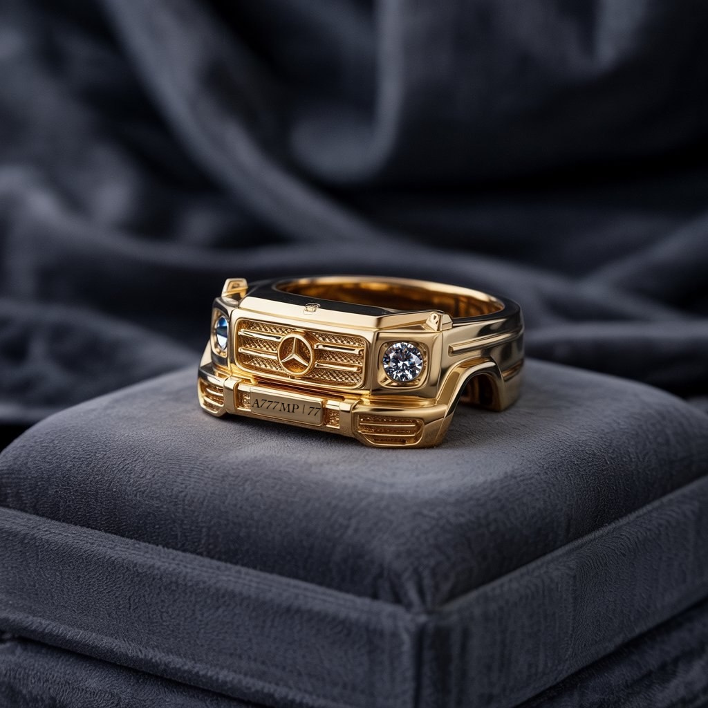 Кольца с автомобильной тематикой Diamond GART